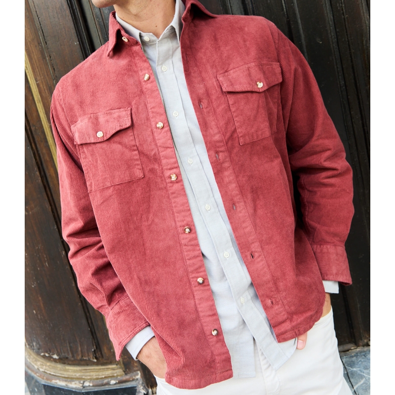Brunette Corduroy Overshirt
