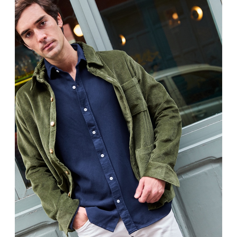Grass Corduroy Worker Jacket