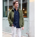 Grass Corduroy Worker Jacket