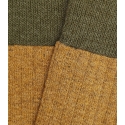 Calcetines Lana Mostaza Y Verde