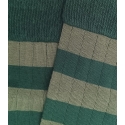 Green Striped Socks