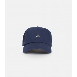 gorra azul azur hook azul marino logo anzuelos bordados