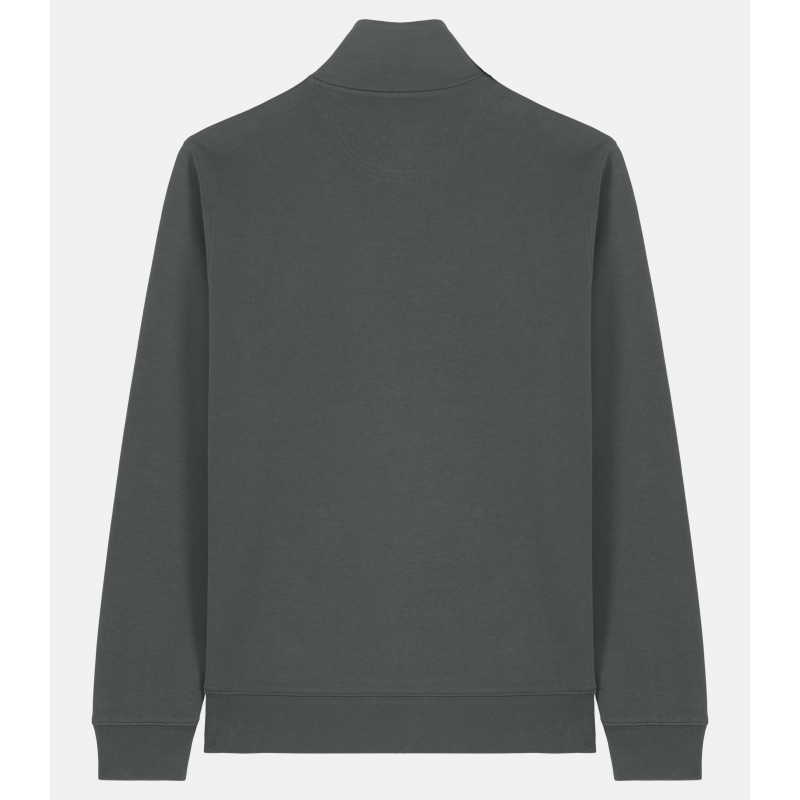 Mist Zipper Organic Cotton Sweatshirt