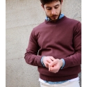 Jersey Crewneck Burdeos Algodón Somelos