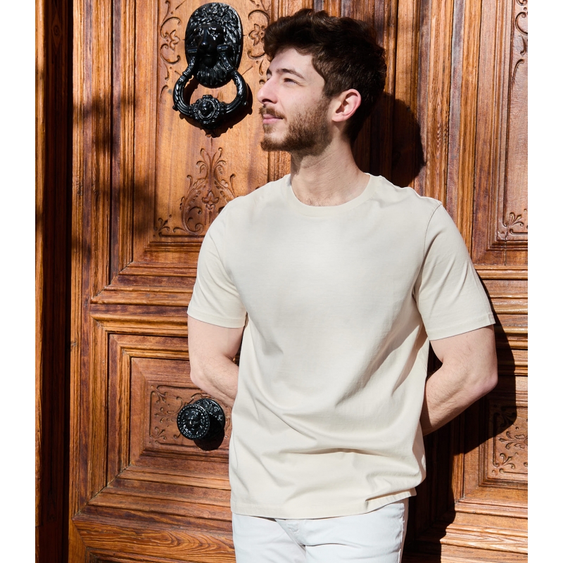 HOOK Off White Organic Cotton T-shirt