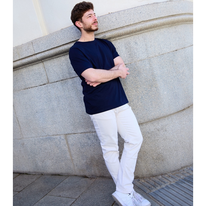 HOOK Navy Organic Cotton T-Shirt