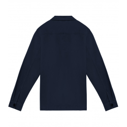 Chaqueta Worker Lino Algodón Índigo