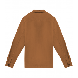 Latte Linen Cotton Worker Jacket