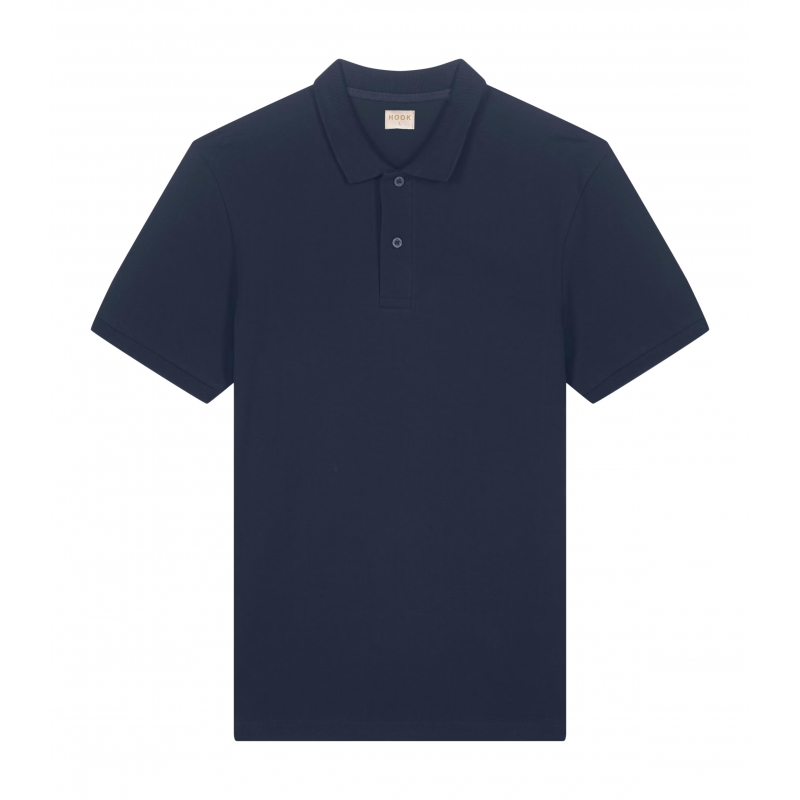 Navy Pique Polo