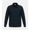 HOOK Navy Blue Polo Sweater