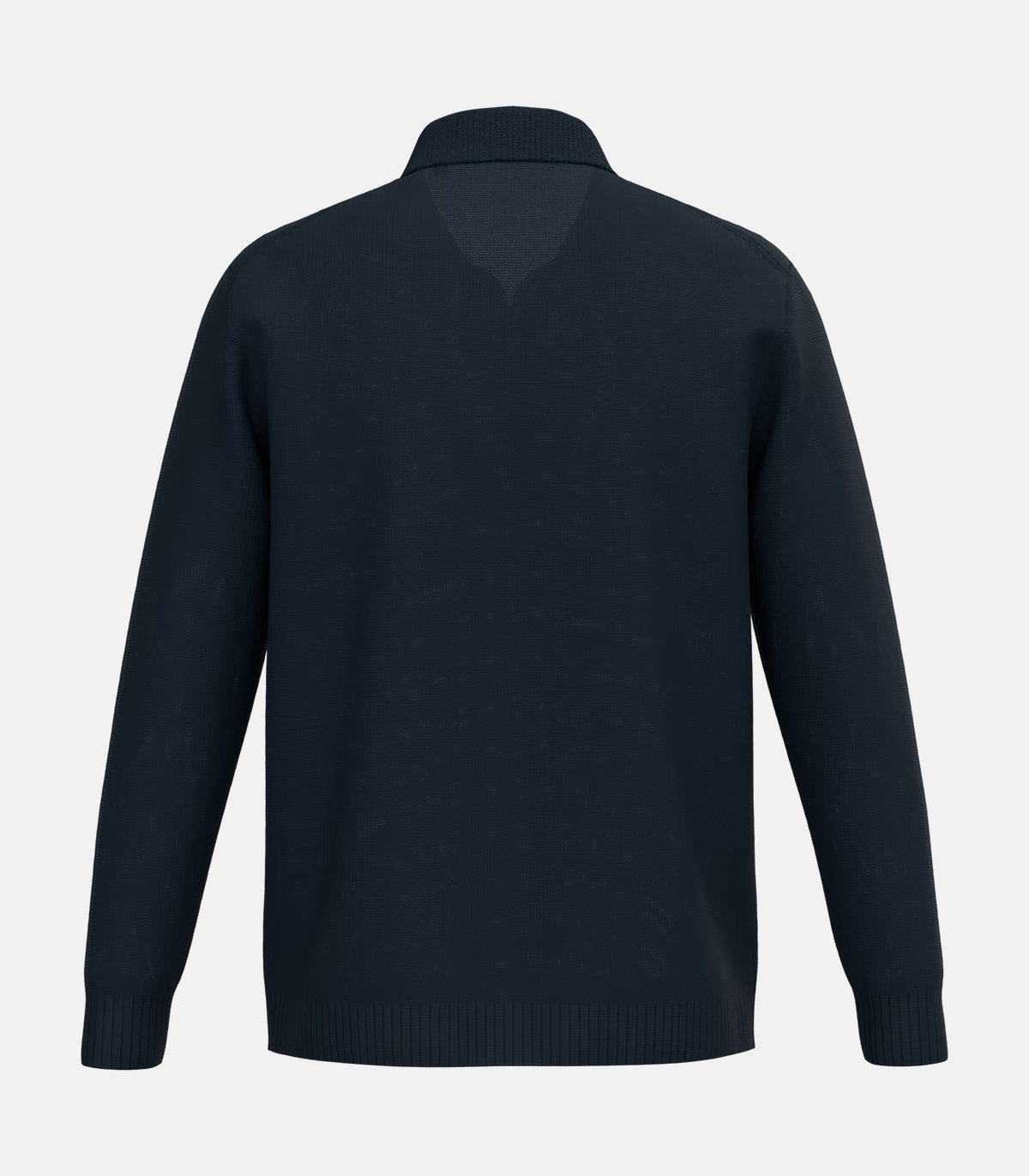 HOOK Navy Blue Polo Sweater