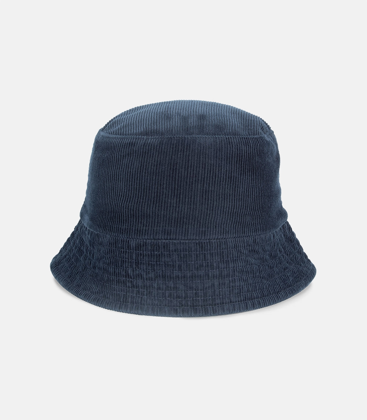 hook navy blue corduroy bucket hat