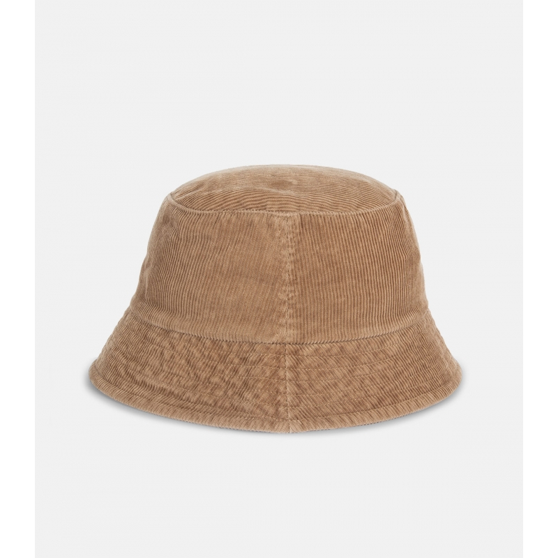 gorro de pescado bucket hat hook pana camel