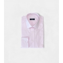 Camisa Ceremonia Puño Mixto Twill Rosa