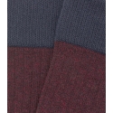 Red And Blue Wool Socks