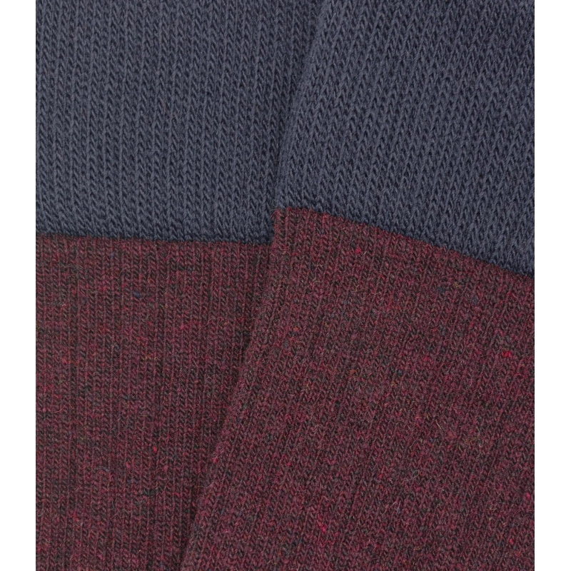 Calcetines Lana Rojo y Azul