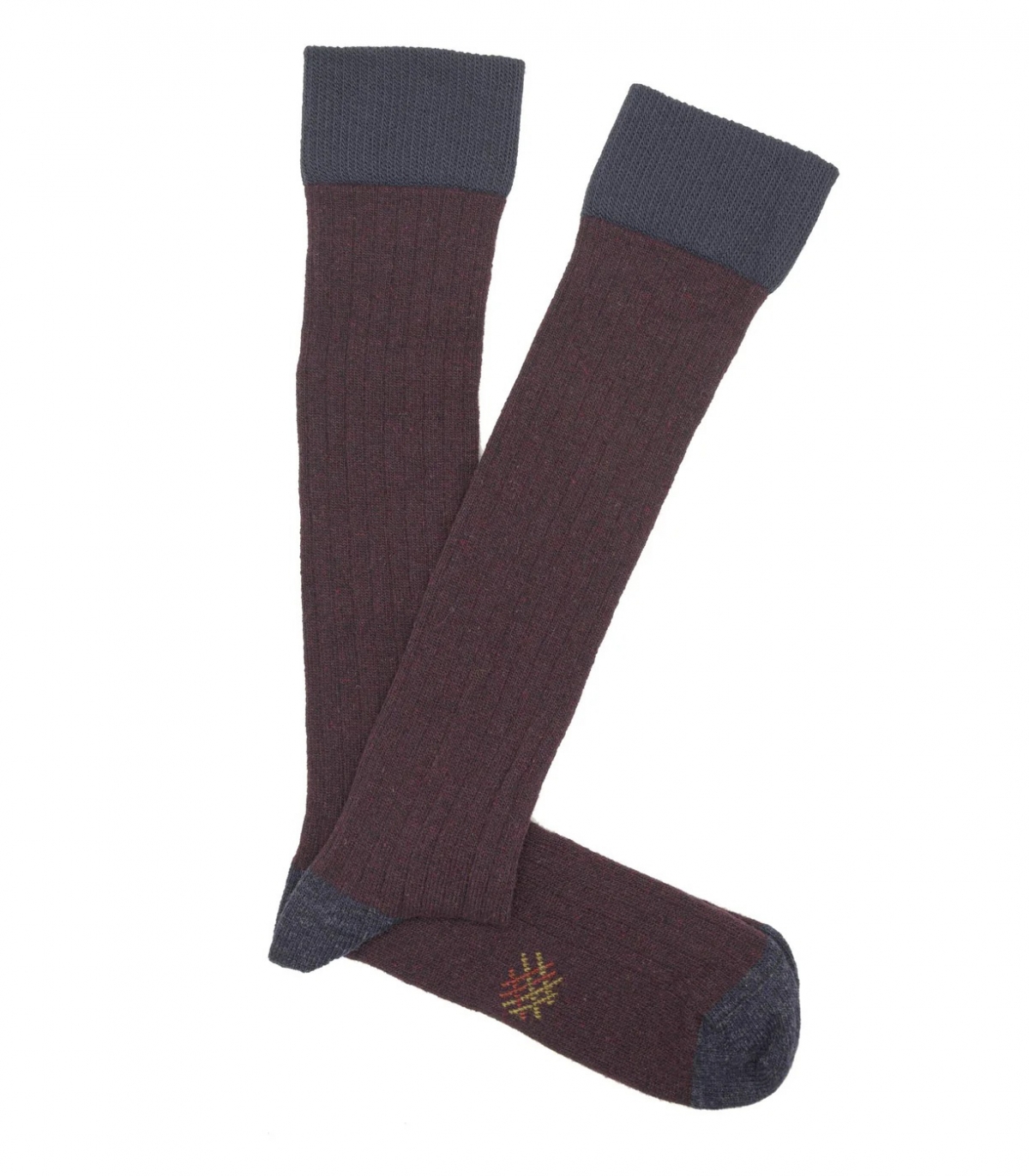 Calcetines Lana Rojo y Azul