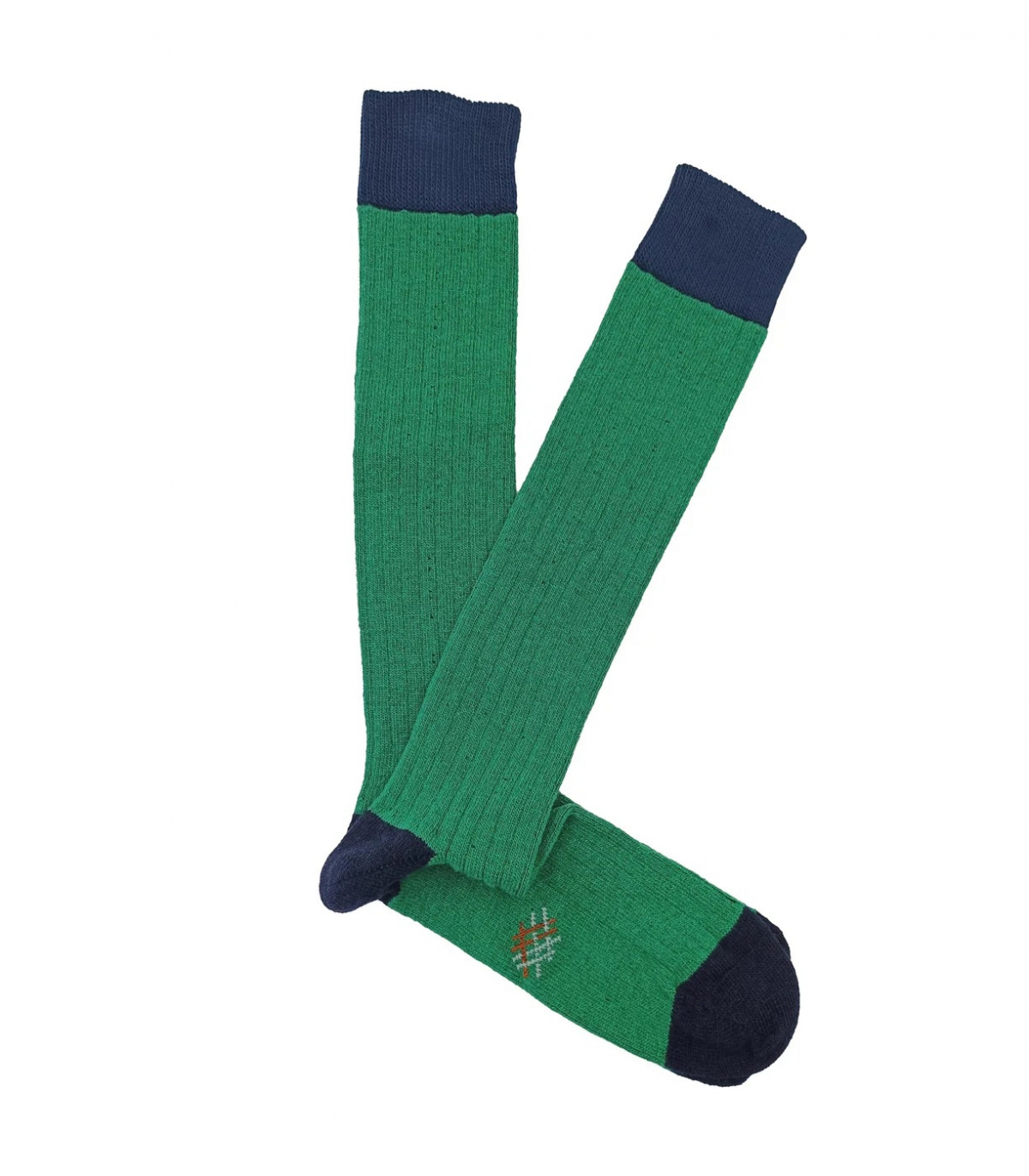 Calcetines Lana Verde y Azul