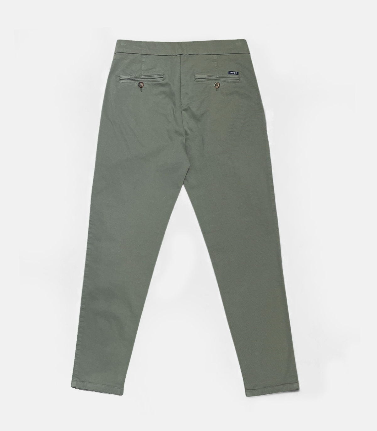 Pantalón Chino Pinzas Origin Verde HOOK