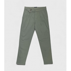 Pantalón Chino Pinzas Origin Verde HOOK