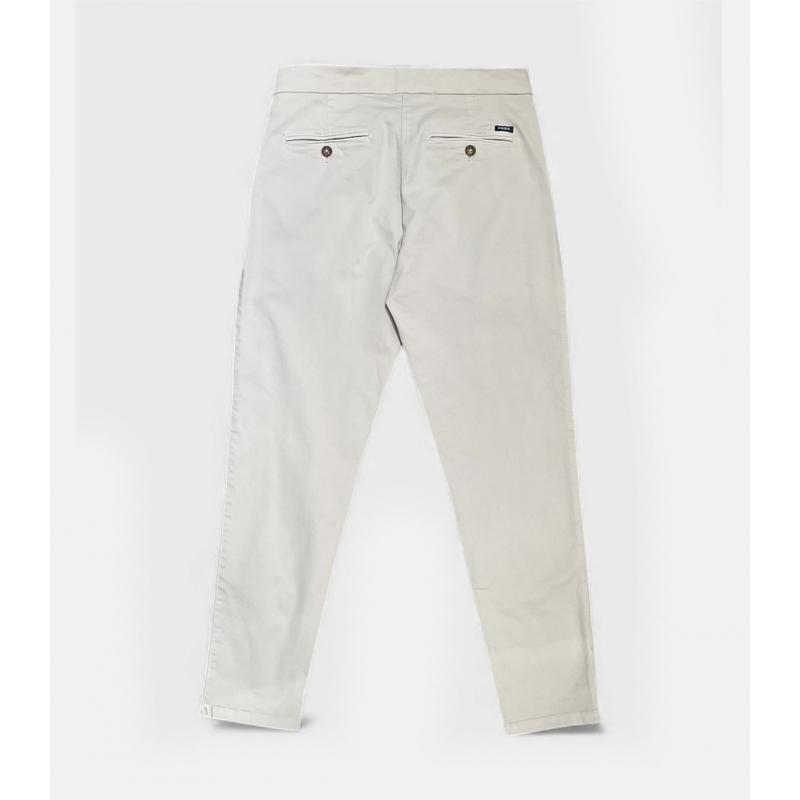 HOOK Beige Origin Pleated Chino Trousers