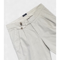 HOOK Beige Origin Pleated Chino Trousers