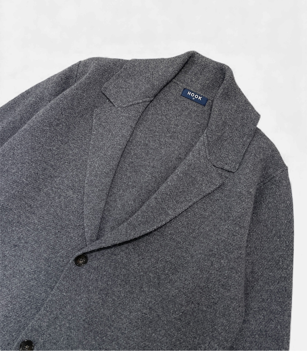 Grey Wool Tailored Jacket
