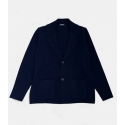 Blue Wool Tailored Jacket