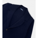 Blue Wool Tailored Jacket