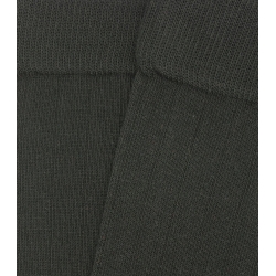 Black Ribbed Socks