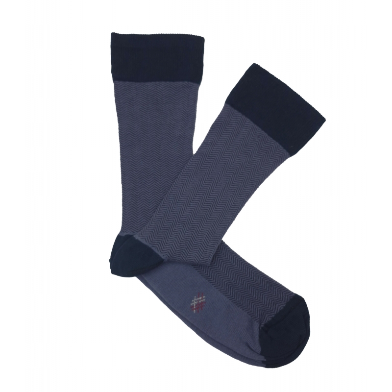 Calcetines Espiga Azul