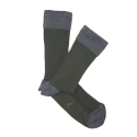 Calcetines Espiga Verdes Y Gris HOOK
