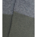 Calcetines Espiga Verdes Y Gris HOOK