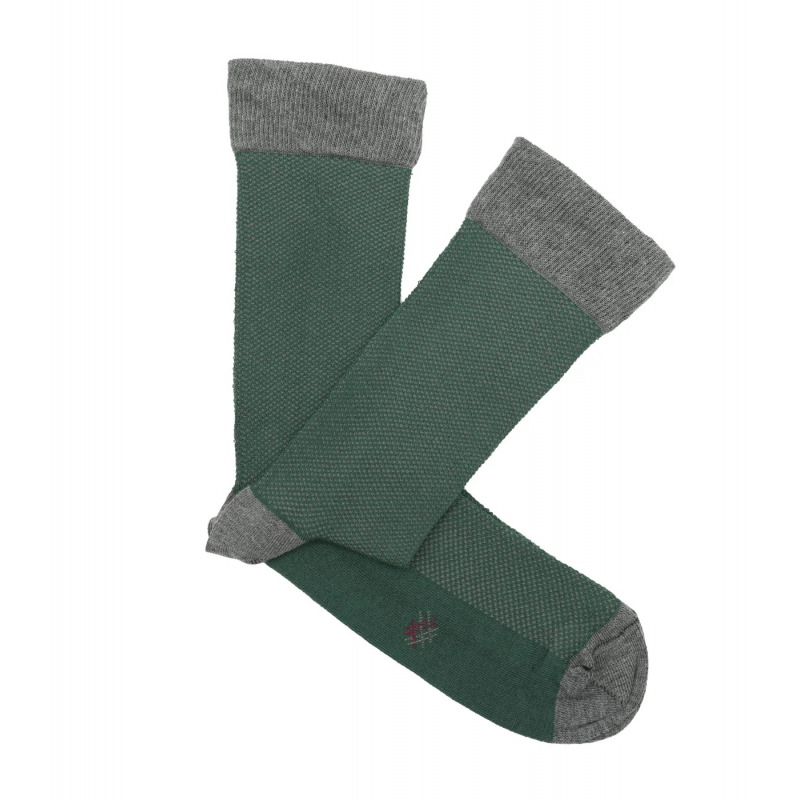 HOOK Green and Grey Partridge Eye Socks