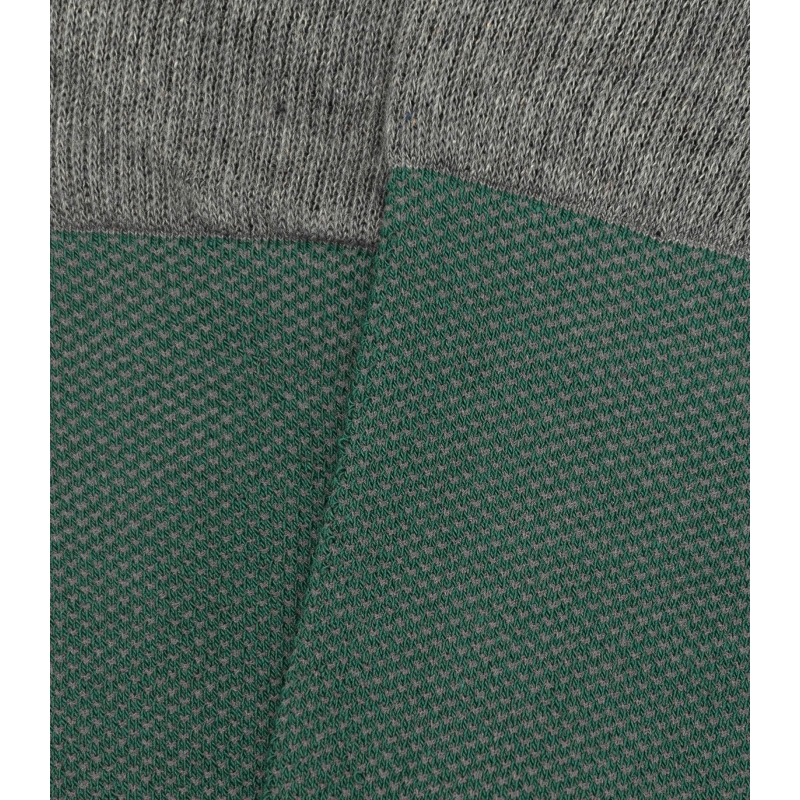 Calcetines Ojo De Perdiz Verde Y Gris HOOK