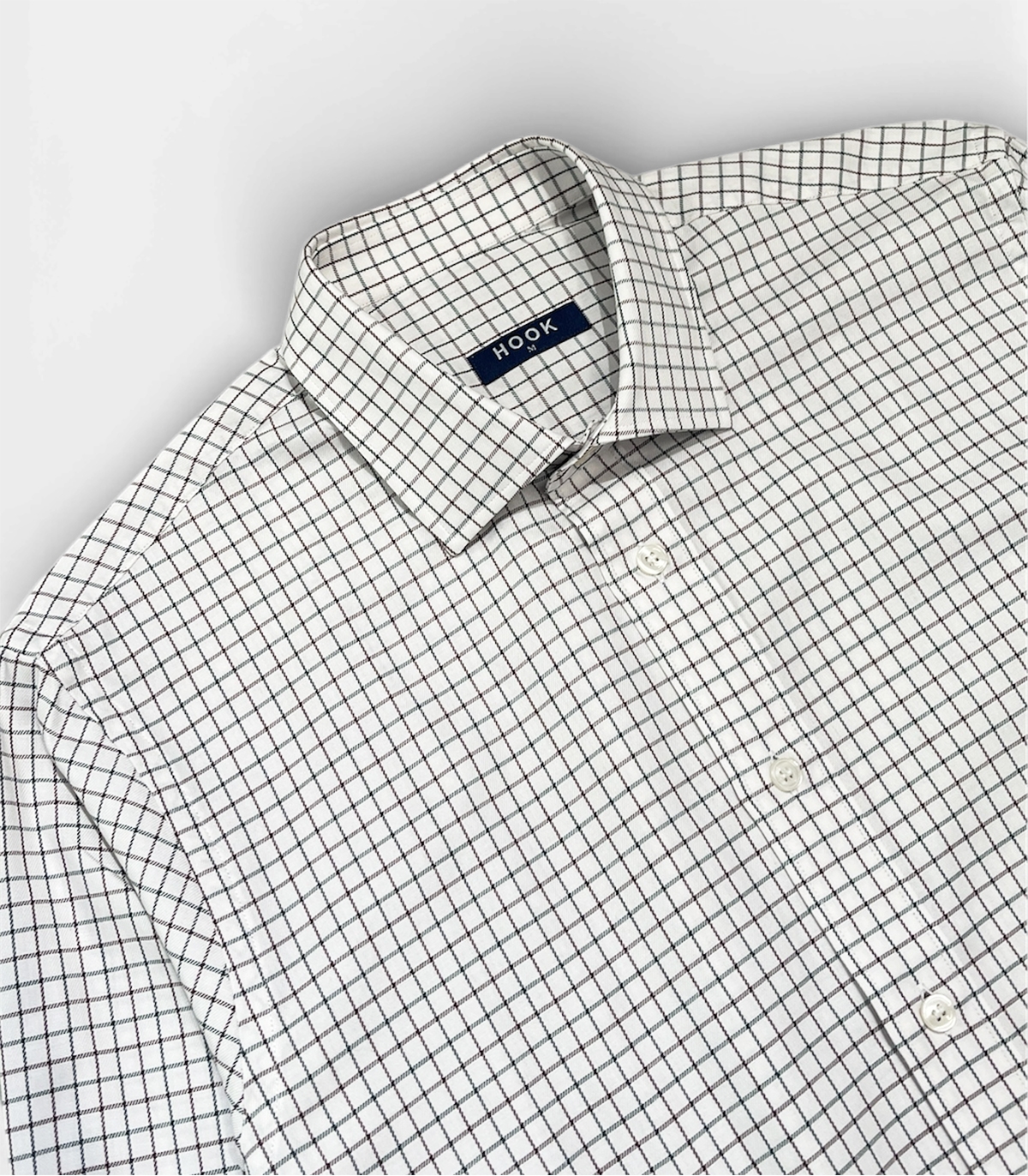 Camisa Cuadros Marrón Y Verde